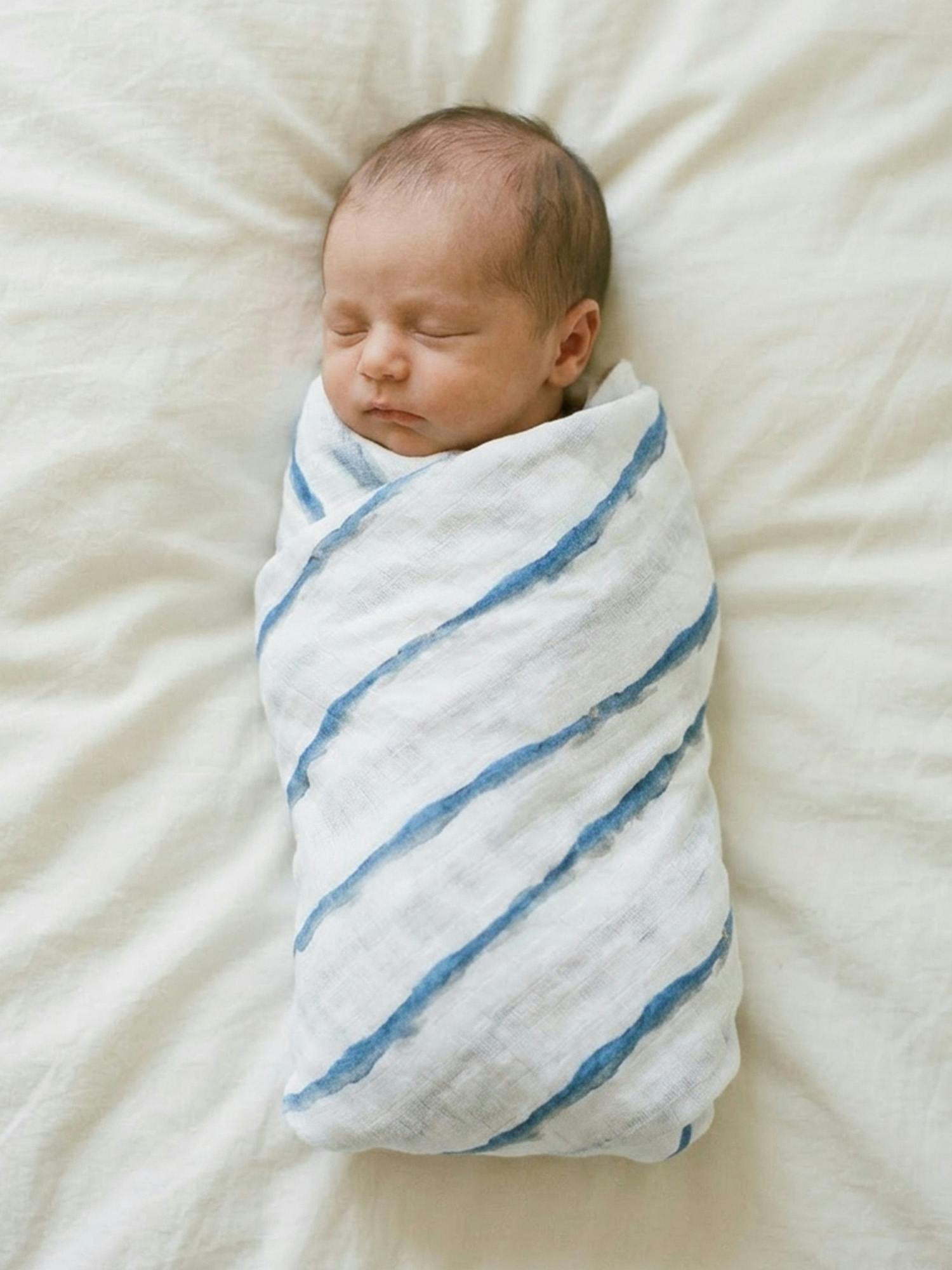 Organic Swaddle - Ocean