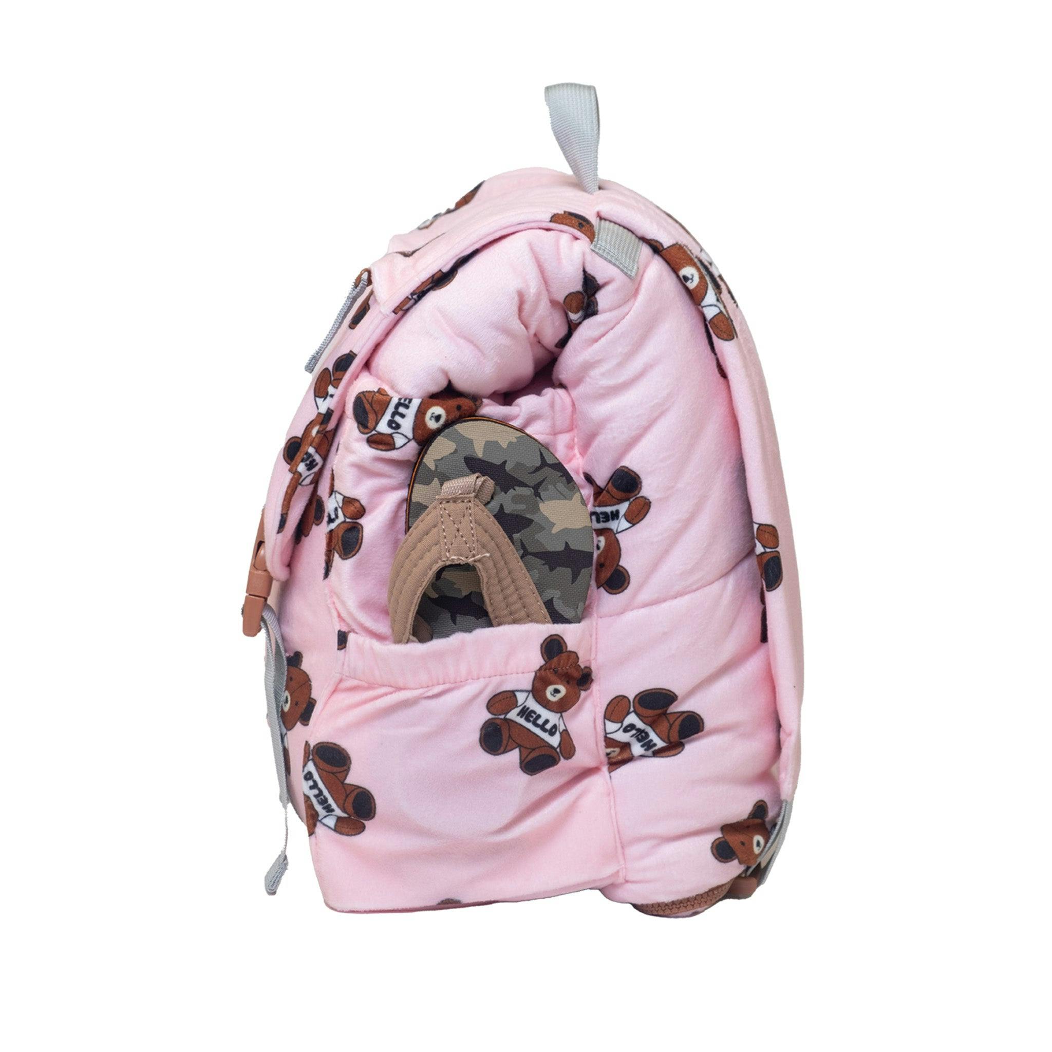 Sleep-N-Pack™ – Little Kid Size | Cozy Mink Collection: Teddy Bears