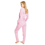 Women's Peony Jersey Long PJ Set