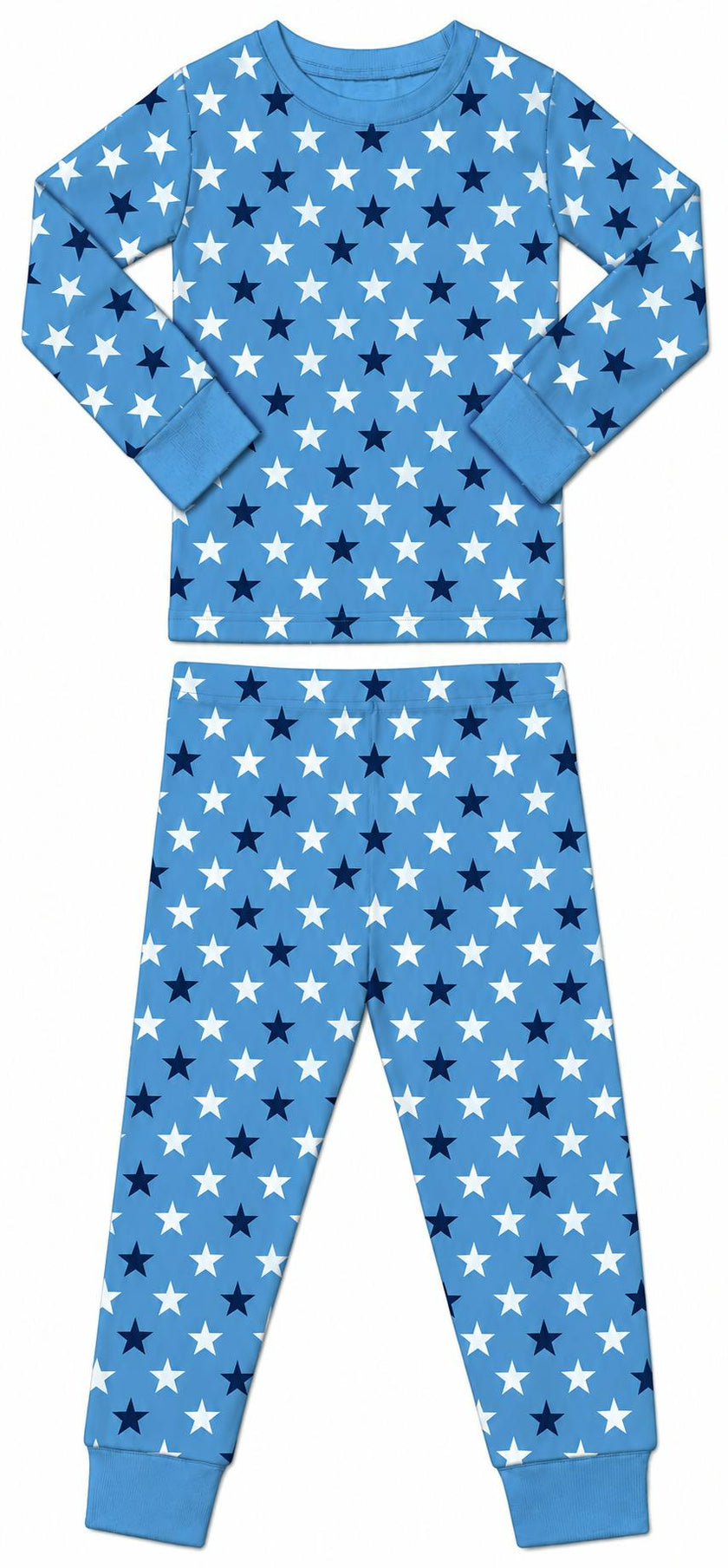 Kids Pajamas - Stars on Blue