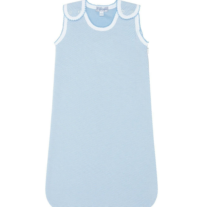 Blue Bubble Zipper Sack
