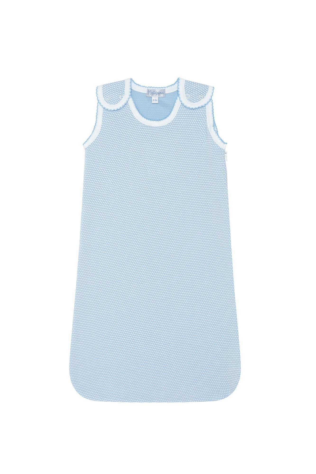 Blue Bubble Zipper Sack
