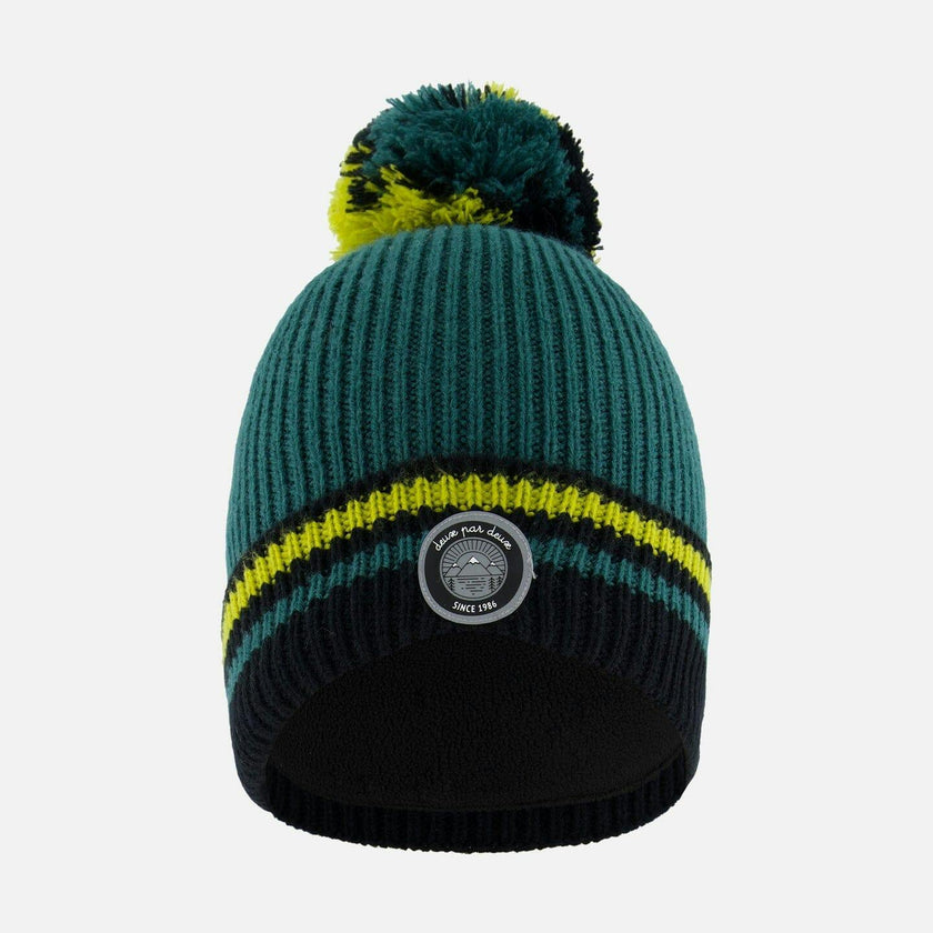 Knit Pompom Beanie Hat