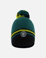 Knit Pompom Beanie Hat