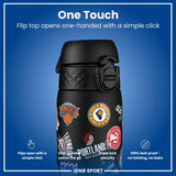 18oz - NBA x ION8 Sport Waterbottle - Recyclon Plastic, BPA Free - NBA Multi-Team