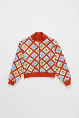 POSTCARD SWEATSHIRT RED