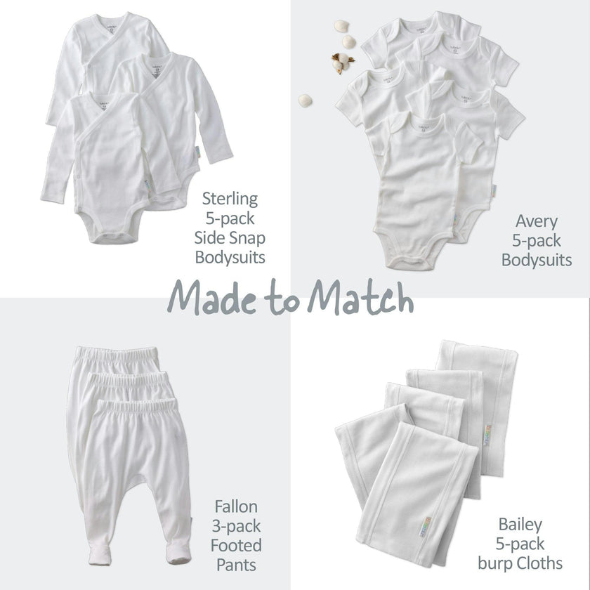 BLAKE 5-Pack Long Sleeve Bodysuits