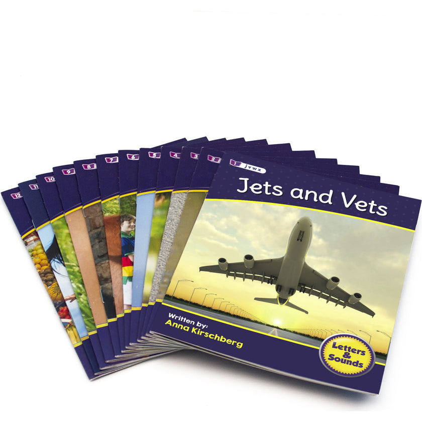 Letters & Sounds Phase 3 Set 2 Non-Fiction Educational Learning Set