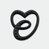 SENSORY RUBBER TEETHER - BLACK
