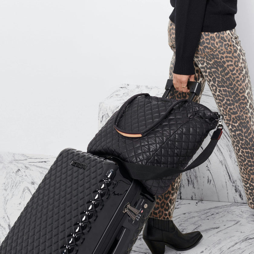 Black Large Metro Quatro Tote