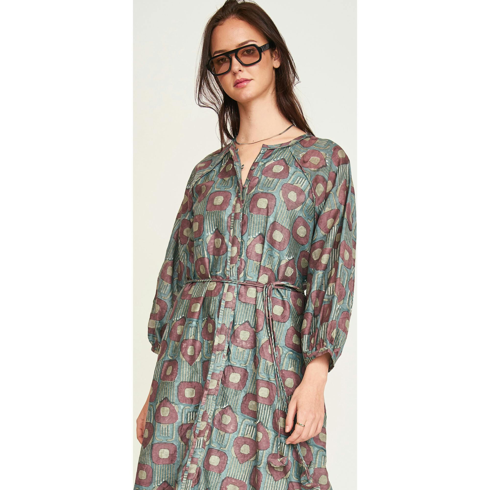 Somerset Dress, Green