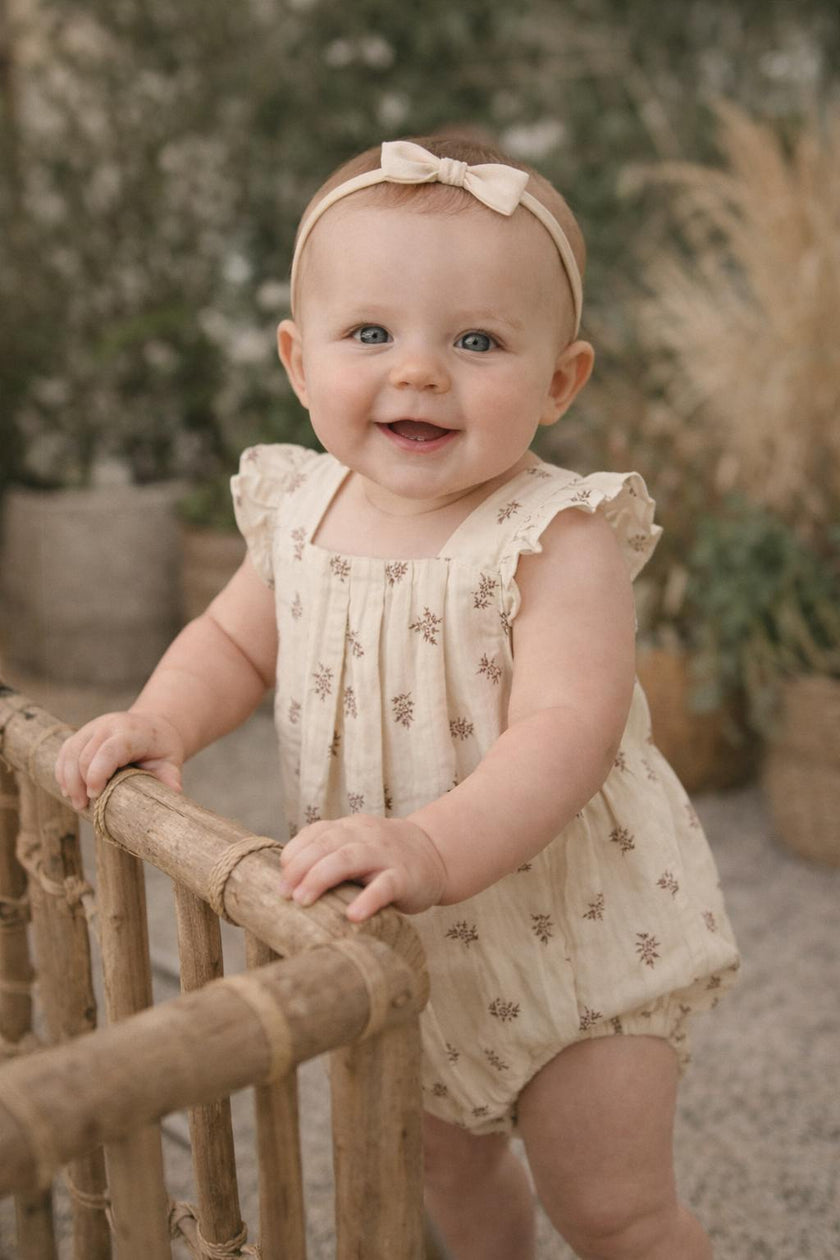 Pin Tuck Romper