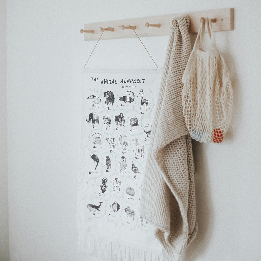 Animal Alphabet Wall Hanging