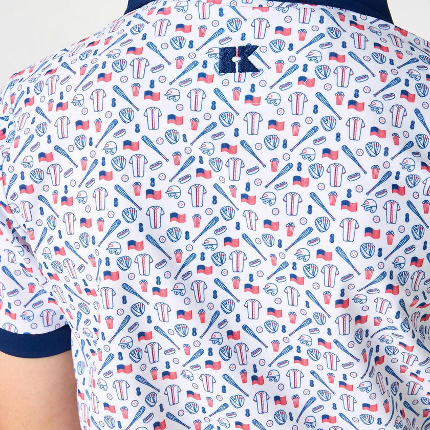 summer slugger polo shirt