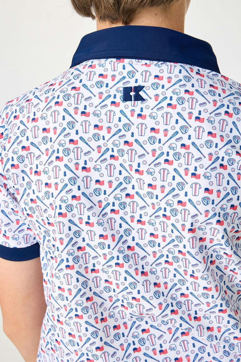 summer slugger polo shirt