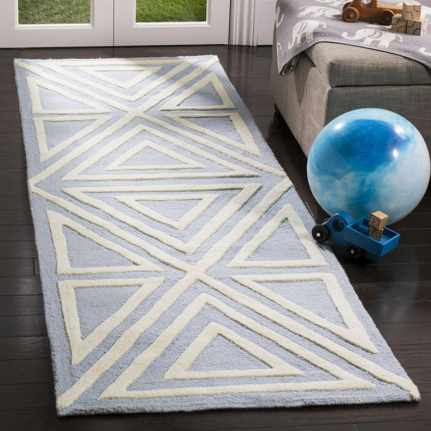 Kids Frankie Rug, Blue