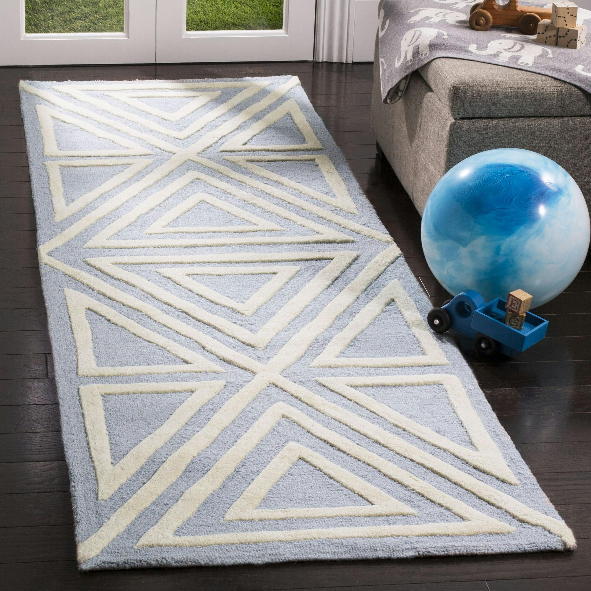 Kids Frankie Rug, Blue