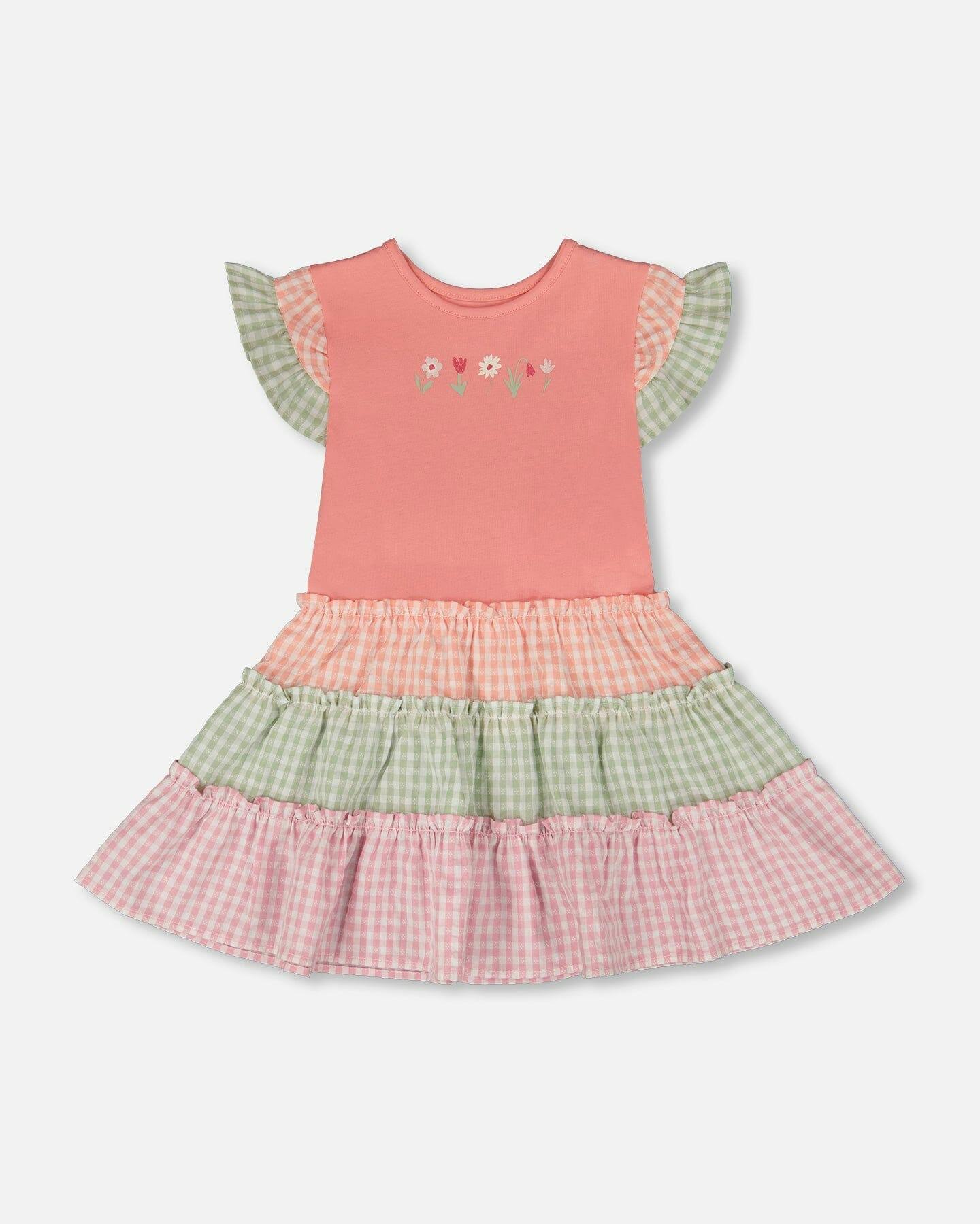 Organic Cotton Bi-Material Dress