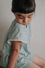 Pyjama fille Atalia - Bleu lagon
