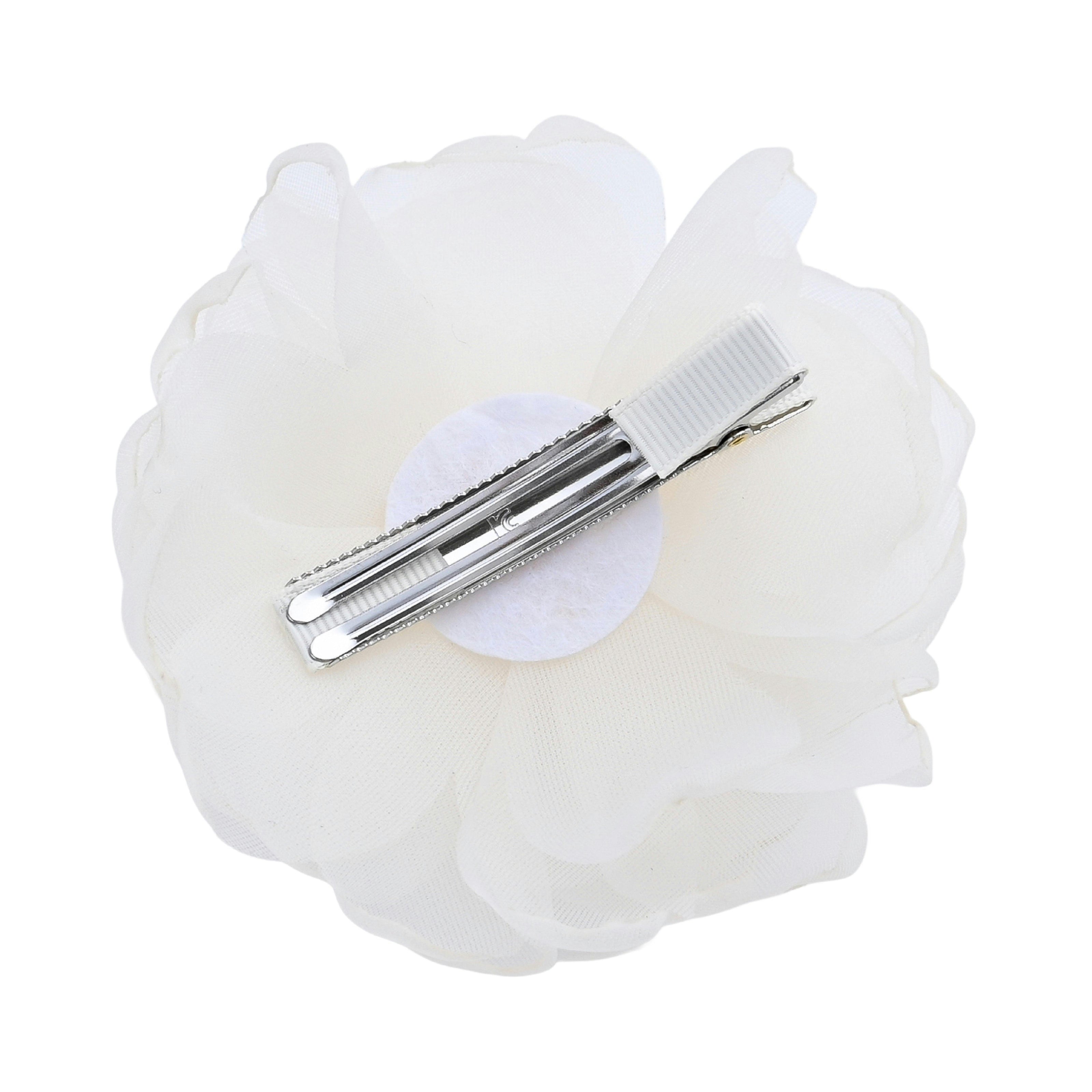 Multicolor Petal Charm Clip Set