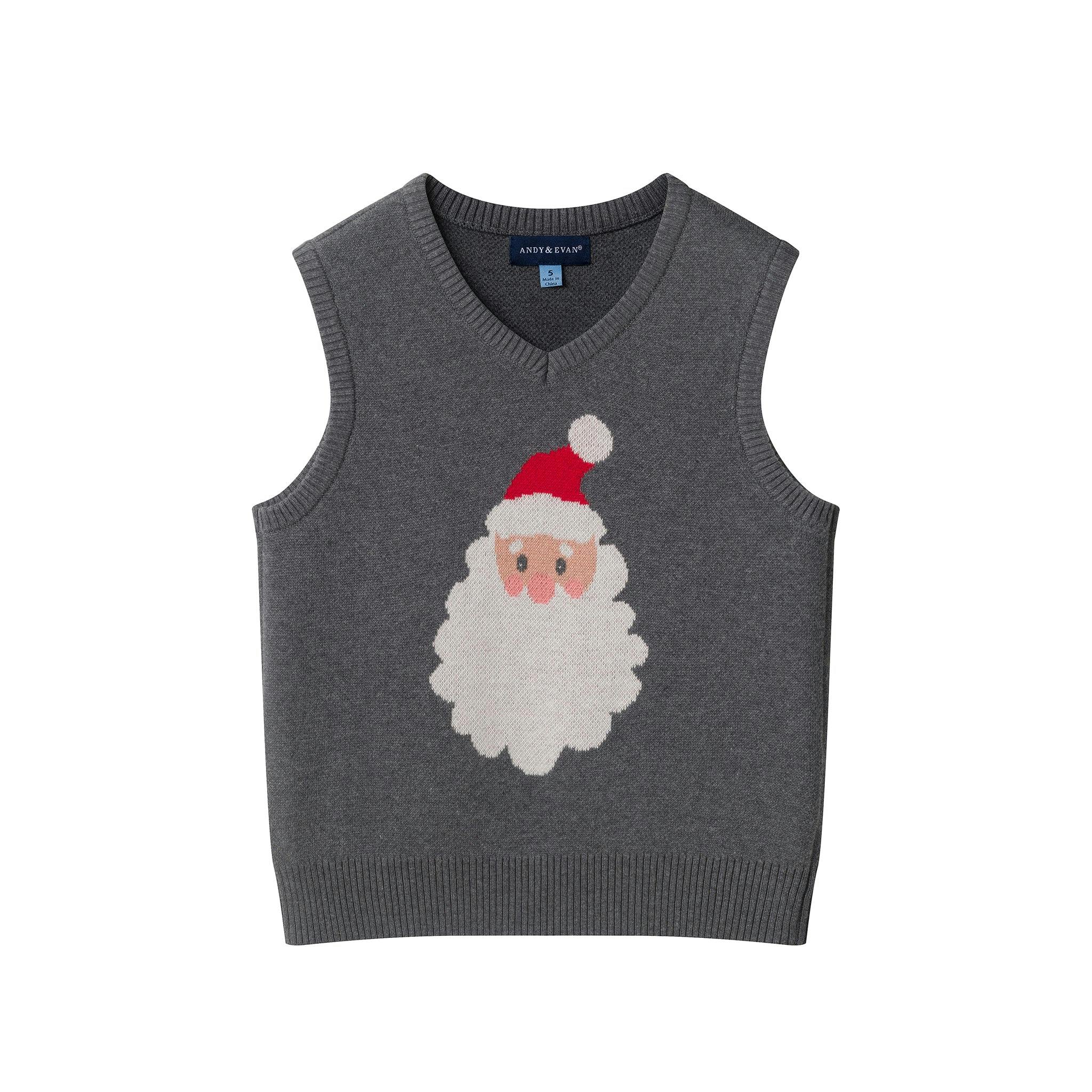 Holiday Sweater Vest Set | Santa
