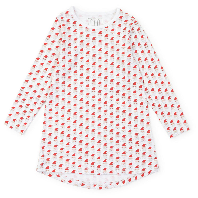 Berkeley Girls' Shirt Dress - Whimsical Santa