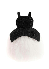 Black Glitter & Tulle Celebration Dress