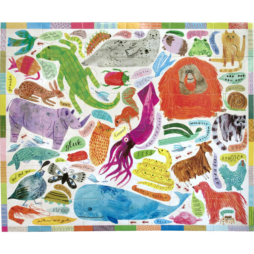Giant Puzzle: Animal Voices