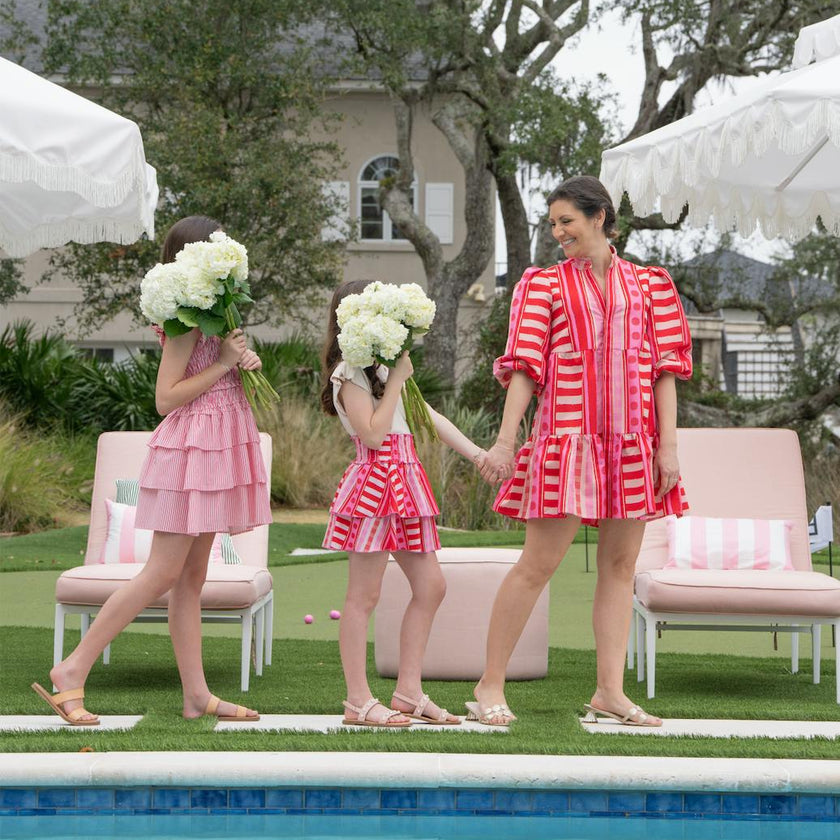 Scottie Skirt Peach Jubilee