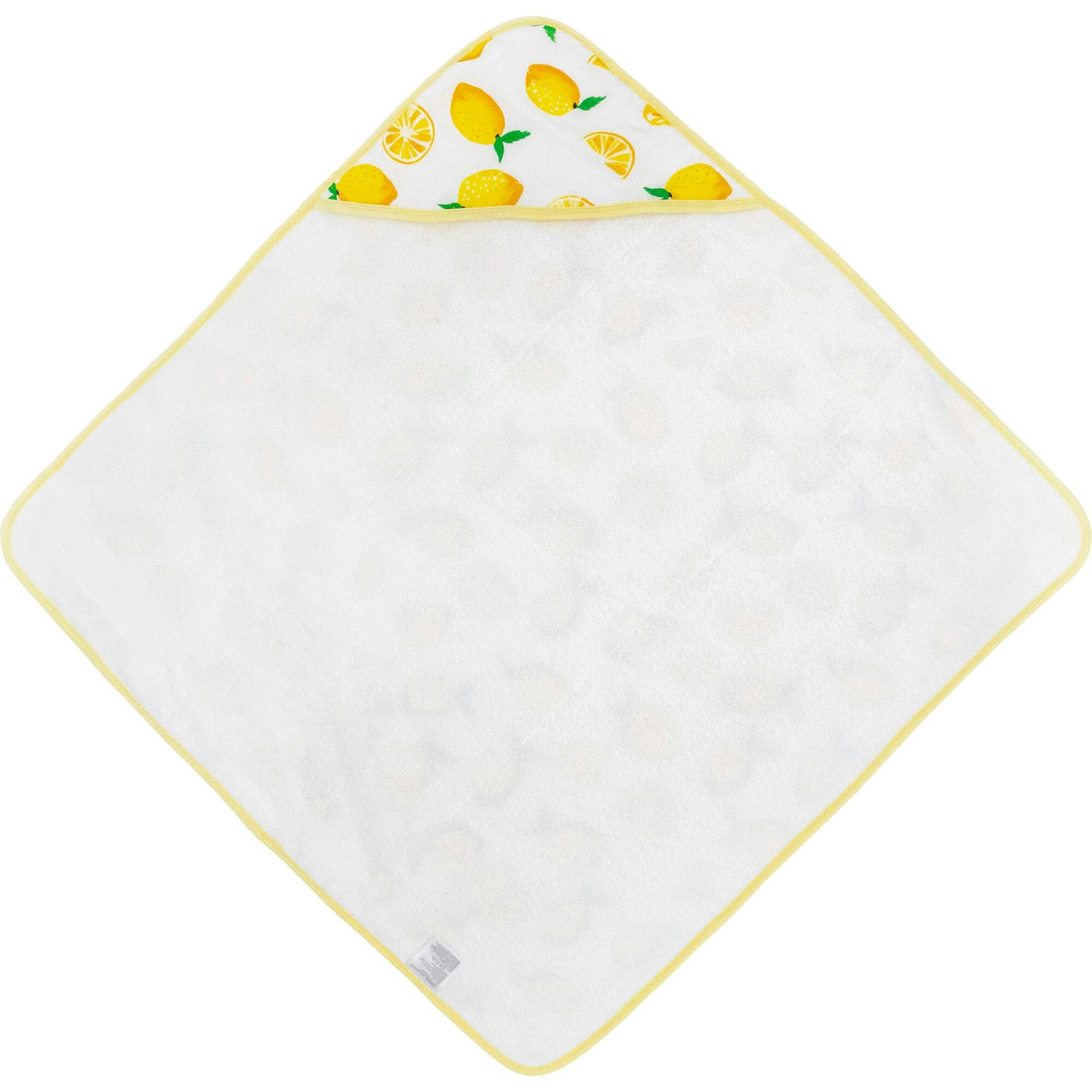 Infant Hooded Towel - Lemon