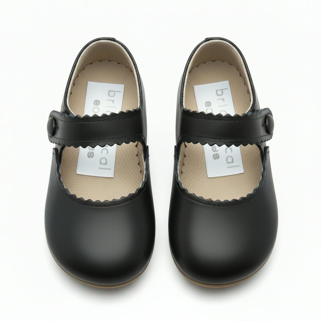 Emma Pre-Walker Baby Shoes - So Black