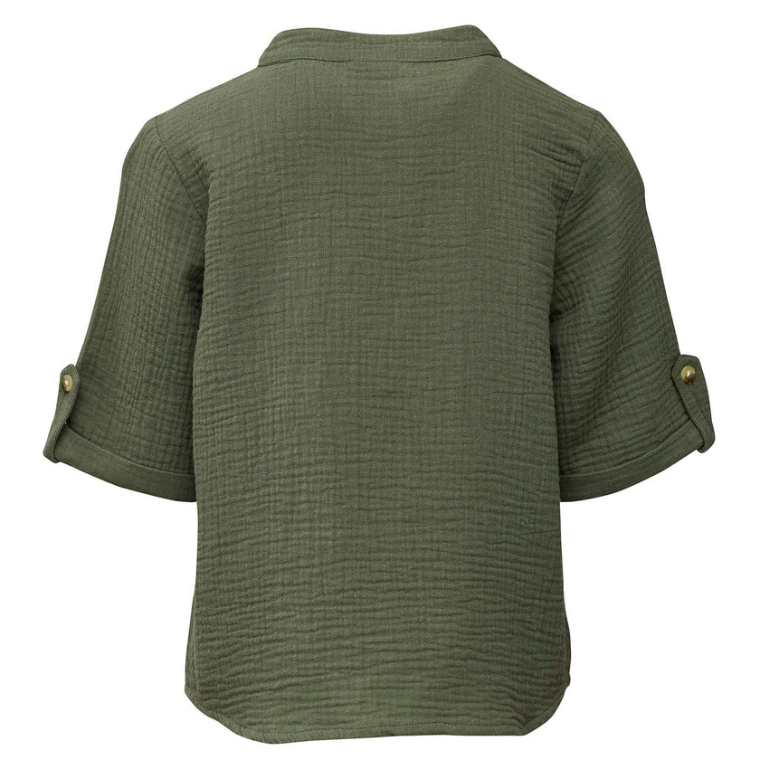 Frankie Safari Green Resort Shirt