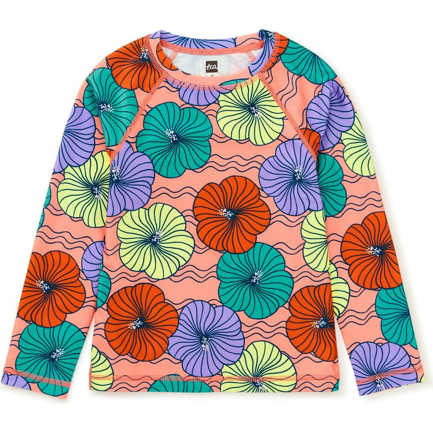 Long Sleeve Rash Guard, Multi