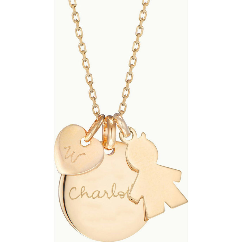 The Duchess Necklace, 14k Gold Plated
