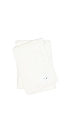 Lace Knit Blanket White