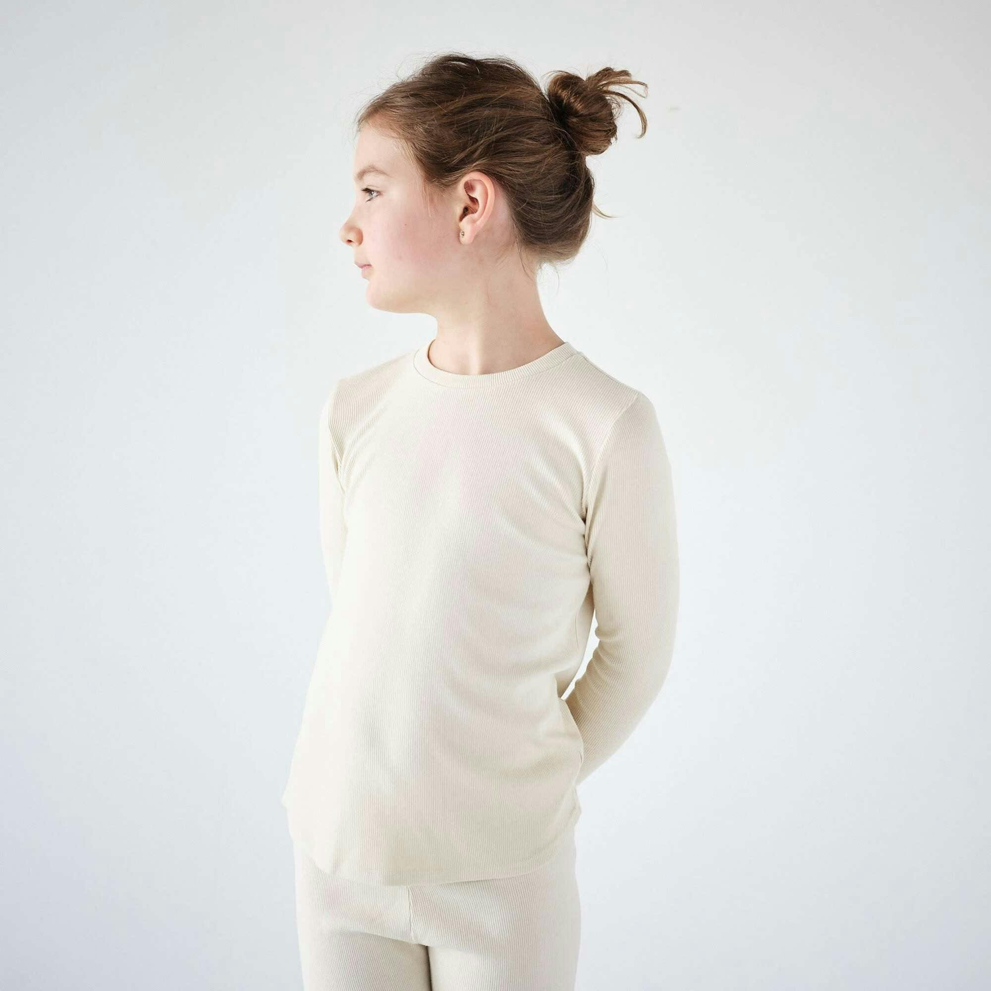 Rib Long Sleeve Top
