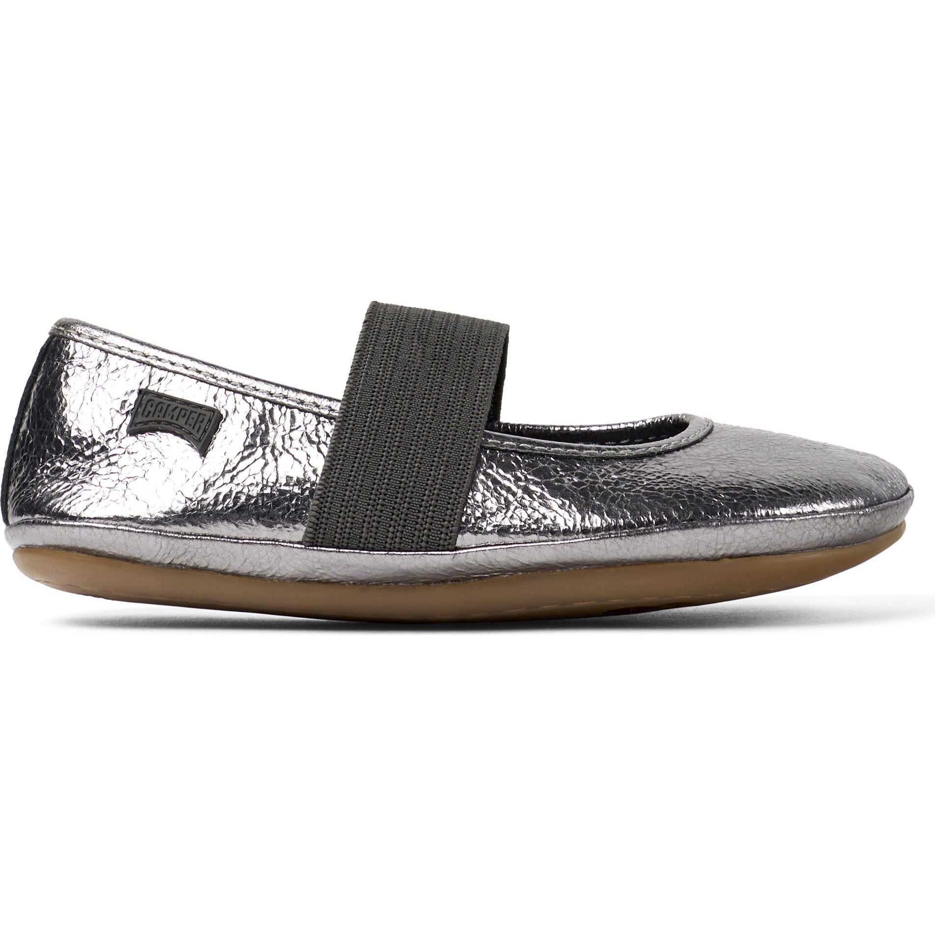 Girls Right Ballerina Flats, Grey