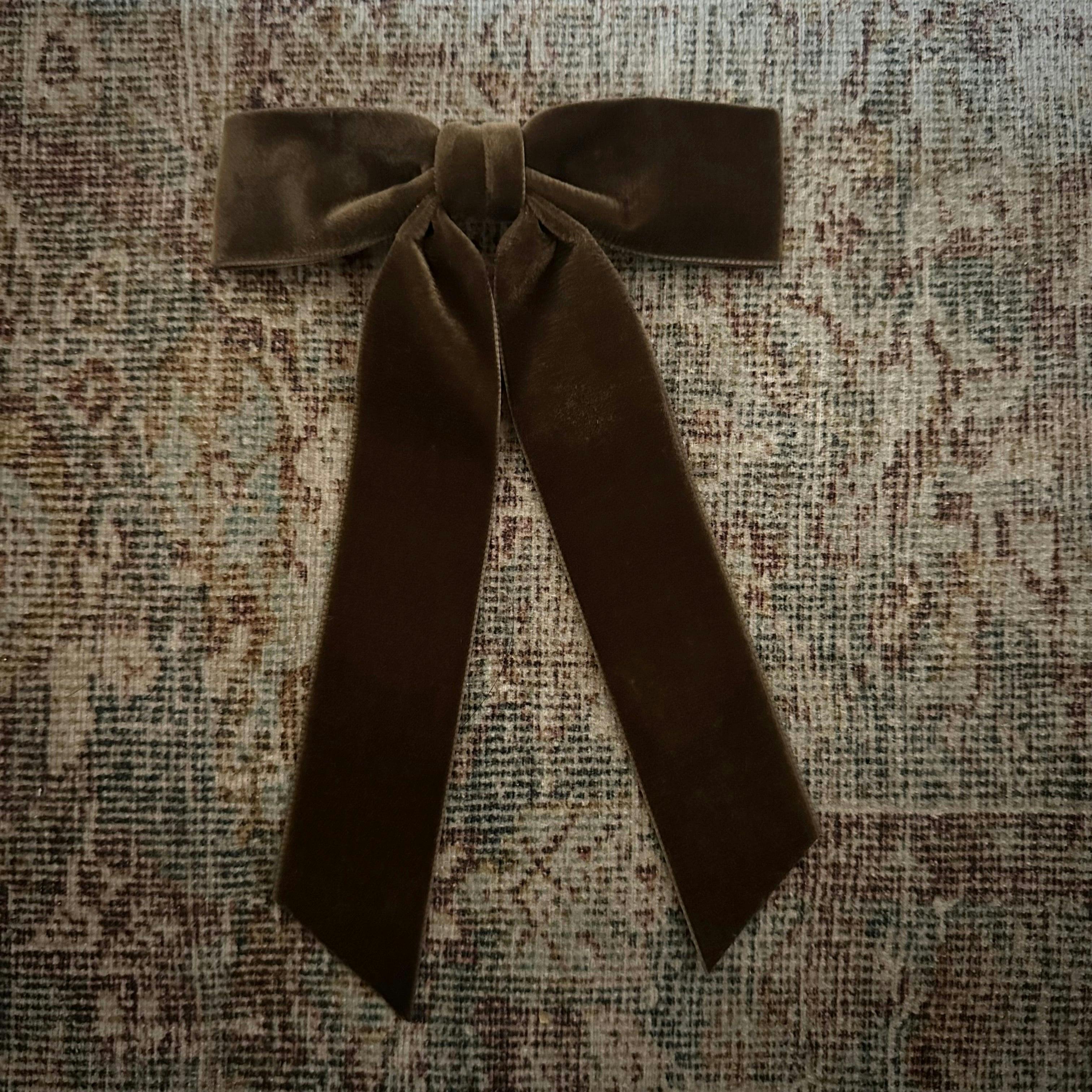 Mademoiselle Velvet Bow