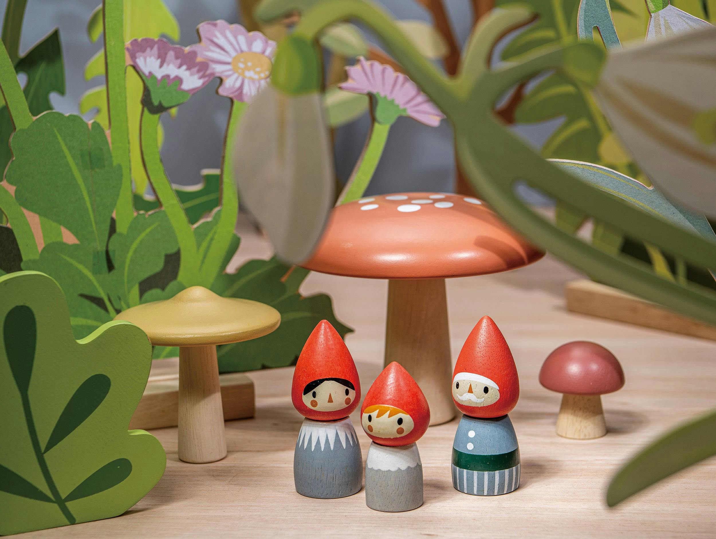 Woodland Gnome Family