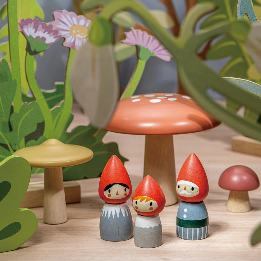 Woodland Gnome Family