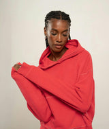Womens Dream Terry Hoodie - Terry - Vintage Samba Red