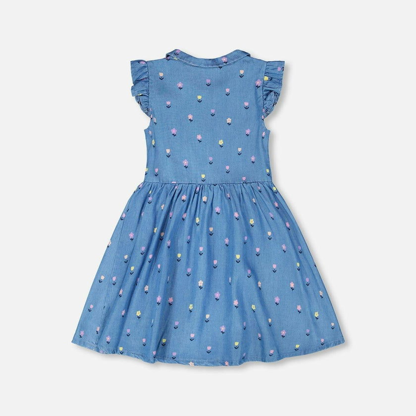Sleeveless Button Down Dress