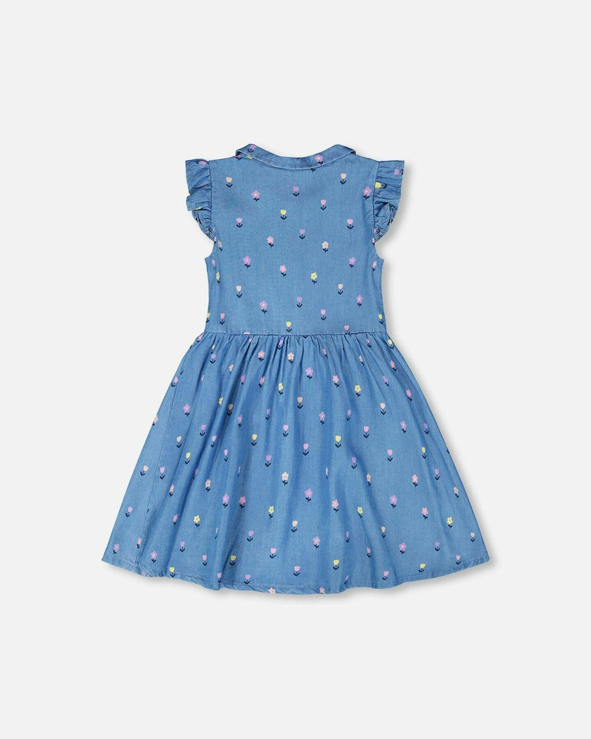 Sleeveless Button Down Dress