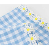 Daisy Gingham Cloth Napkins