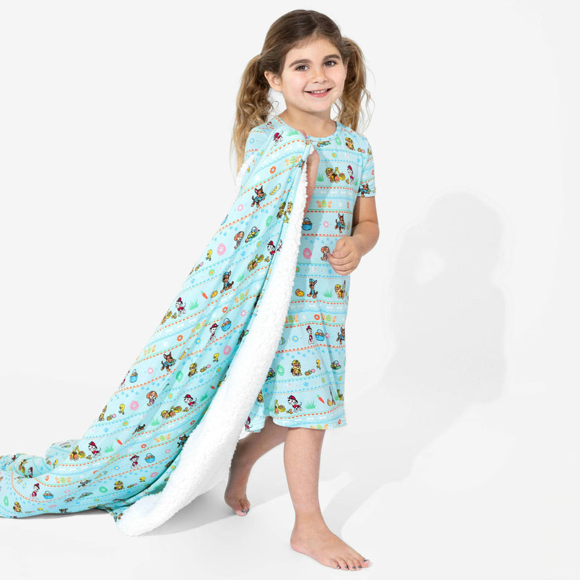 PAW Patrol: Easter Bamboo Sherpa Blanket