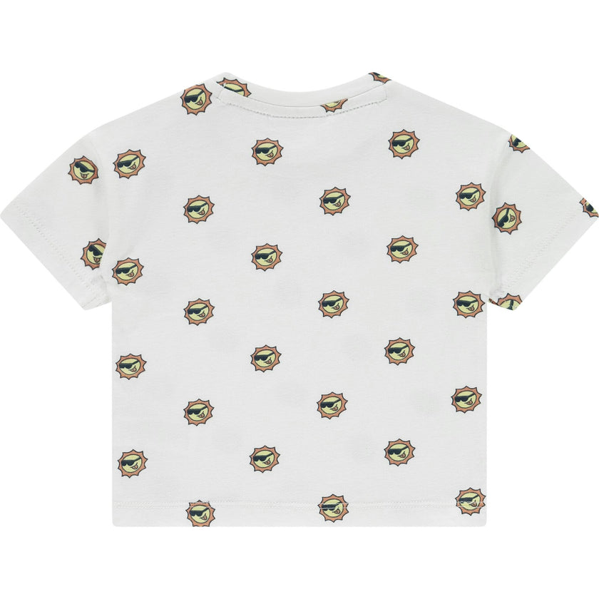 Sun Character Graphic Boxy T-Shirt