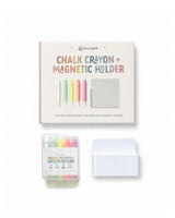 Dustless Chalk Crayons + Magnetic Holder Bundle for Magic Playwall