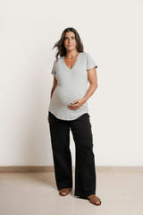 Slouch Under-Bump Relaxed Boyfriend Maternity Jeans
