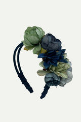 ASYMMETRIC FLOWER HEADBAND