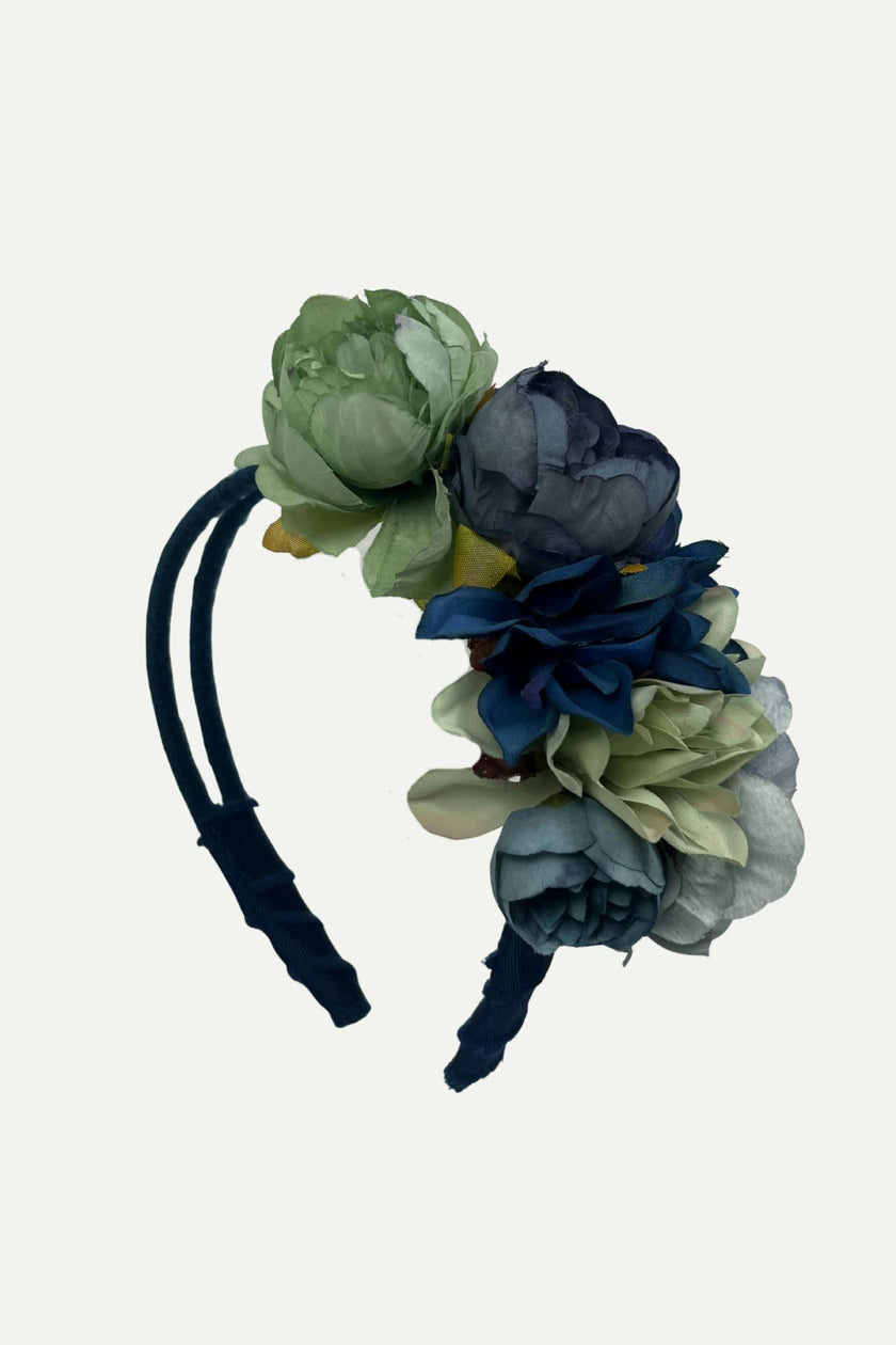ASYMMETRIC FLOWER HEADBAND